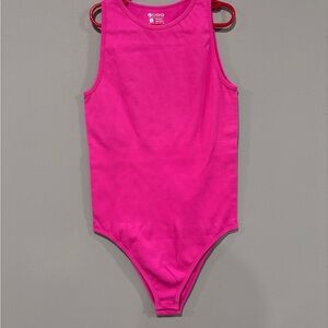 Vibrant Pink Women's Bodysuit